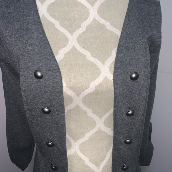 🆕 Maurices Grey Sweater/Blazer - Picture 3 of 5